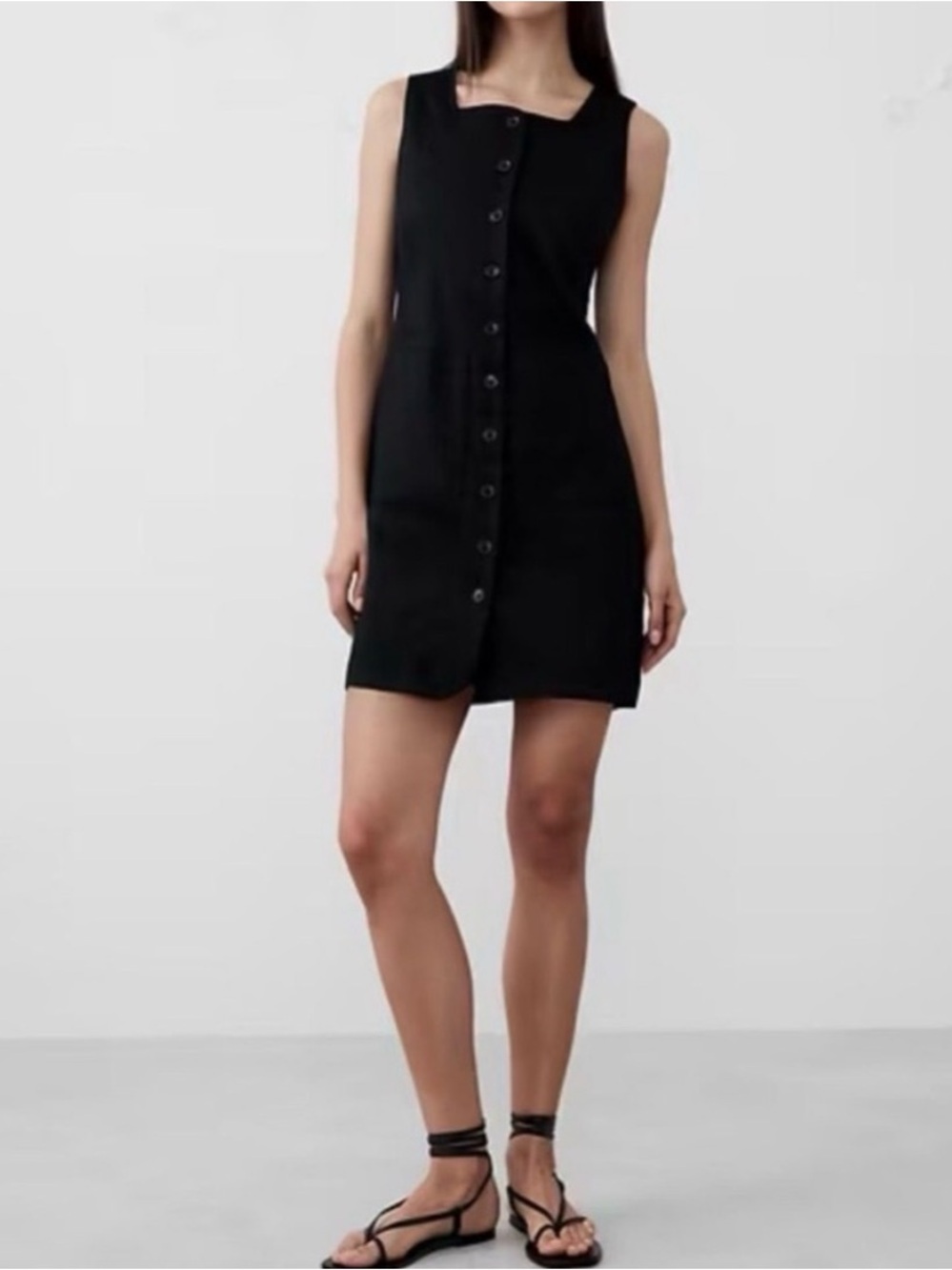 SALE 🚨 Banana Republic Black LINEN Cotton Blend